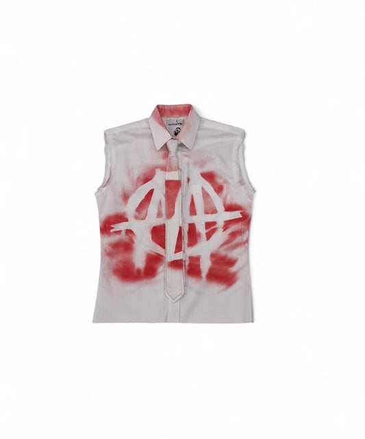 camisa sleevless Blood